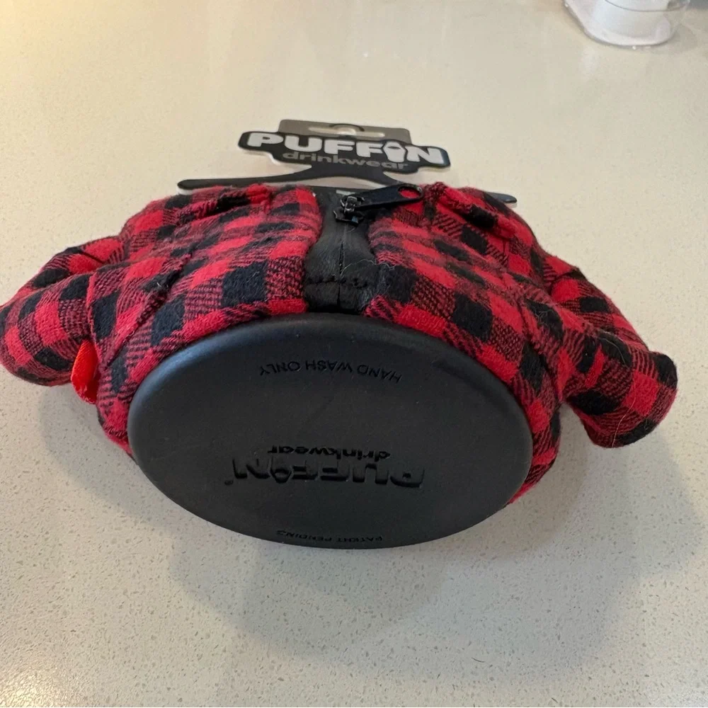 Puffin Drink Coozie Lumberjack Drinkwear